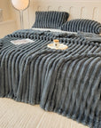 All-Season Comfort: Designed for year-round use, keeping you warm in winter and cozy in summer.
Luxurious Material: Crafted from 100% premium polyester, offering an ultra-soft, plush feel.
Elegant Design: Features a striped knit pattern in a chic mixed-color palette, perfect for modern home décor.
Perfect Weight & Warmth: With a fabric density of 300-350 g/㎡, it provides the ideal balance of warmth and breathability.
Quality Craftsmanship: Made with expert knitting techniques for durability and long-lasting
