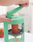 carrot shredder potatoes spiral chips