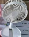 Powerful & Portable Fan: 7200mAh Battery, 4 Speeds, Quiet, for Home, Office & Outdoor Adjustable Height