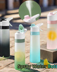 Summer - Mist and Sip Water Bottle Keeps Hydrated