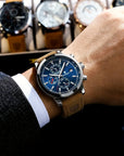 POEDAGAR, Men's Waterproof Watch, Luminous Chronograph Date Watch, Sports Quartz Watches