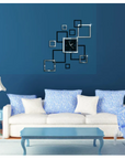 wall decorations wall clocks room decoration acrylic 3d Laser Cut
