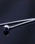 925 Sterling Silver Butterfly Earrings Long Tassel Drop Design.