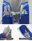 5L Ultralight Trail Running Backpack with Hydration Vest (500ml) - Men's Breathable Marathon/Bicycle Bag