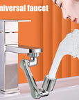 Adjustable Kitchen Sink Tap Nozzle with Multi-Flow Modes.