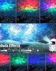 Galaxy Star Projector: Astronaut Night Light for Kids.