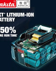 Makita 18V 9.0Ah Rechargeable Battery High Capacity Power Tool Battery.
