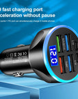 66W-250W Fast Car Charger | PD & QC3.0 | 6-Port Cigarette Lighter Adapter.