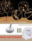 108 LED Warm White Tree Lights – Starry Copper String Lights for Ramadan, Indoor & Outdoor Decor.