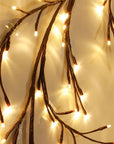 96 LED Willow Vine Tree Lights – DIY Wall Decor, 8 Modes, Branch Lamp for Bedroom & Home Atmosphere Lighting.