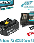 Makita 18V 9.0Ah Rechargeable Battery High Capacity Power Tool Battery.
