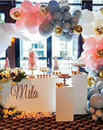 Balloon Chain Ribbon Kit 3PCS 5m - Arch Accessories for Wedding, Party & Birthday Decor.