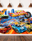 Hot Wheels Car Birthday Party Decorations - Disposable Tableware, Balloons, Cups, Plates & Tablecloths for Boys' Birthday & Baby Shower Supplies