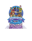 Wish Disney Princess Birthday Party Decorations | Asha Goat Balloons & Disposable Tableware | Plates, Straws, Napkins for Baby Shower Supplies.