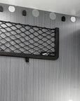 Elastic Net Cargo Mesh Organizer Vehicle Seat Back Storage for Bus, Camper, SUV, RV & Caravan.