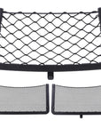 Elastic Net Cargo Mesh Organizer Vehicle Seat Back Storage for Bus, Camper, SUV, RV & Caravan.
