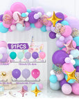 Unicorn Birthday Party Disposable Tableware Kids Party Supplies and Girl's Birthday Supplies.