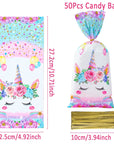Unicorn Birthday Party Disposable Tableware Kids Party Supplies and Girl's Birthday Supplies.