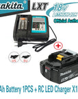 Makita 18V 9.0Ah Rechargeable Battery High Capacity Power Tool Battery.