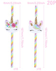 Unicorn Birthday Party Disposable Tableware Kids Party Supplies and Girl's Birthday Supplies.