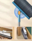 Kitchen & Office Folding Broom Dustpan Set – Dual-Use Household Cleaning Tools for Dry & Wet Messes | Non-Stick Design.