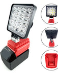 18V Li-ion Battery LED Work Light & Flashlight.