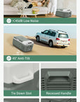 Alpicool NL15 15L Portable Car Fridge for camping, trucks, RVs, boats. Compact, efficient, perfect for outdoor adventures!.