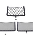 Elastic Net Cargo Mesh Organizer Vehicle Seat Back Storage for Bus, Camper, SUV, RV & Caravan.