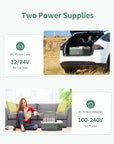 Alpicool NL15 15L Portable Car Fridge for camping, trucks, RVs, boats. Compact, efficient, perfect for outdoor adventures!.