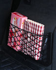 Elastic Net Cargo Mesh Organizer Vehicle Seat Back Storage for Bus, Camper, SUV, RV & Caravan.