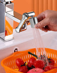 Adjustable Kitchen Sink Tap Nozzle with Multi-Flow Modes.