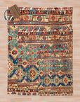 Southwest Anatolian Rug Print Throw Blanket – Cozy Flannel Blanket for Sofas | Custom Quilt for Sofa Decor.