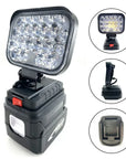 18V Li-ion Battery LED Work Light & Flashlight.