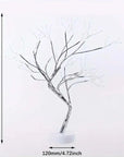 108 LED Warm White Tree Lights – Starry Copper String Lights for Ramadan, Indoor & Outdoor Decor.