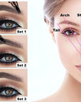 3D Waterproof Microblading Eyebrow Pen - Long Lasting Natural Dark Brown