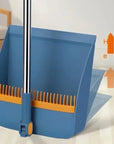 Kitchen & Office Folding Broom Dustpan Set – Dual-Use Household Cleaning Tools for Dry & Wet Messes | Non-Stick Design.