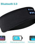 Bluetooth Sports & Sleep Headband Wireless Music Eye Mask, Elastic Headset.