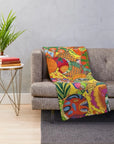 Luxury Collage Throw Blanket for Sofa – Cozy and Stylish Decor Blanket.