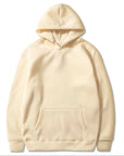 Trendy Men’s Hoodies Casual Solid Color Pullovers & Sweatshirts.