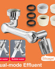 Adjustable Kitchen Sink Tap Nozzle with Multi-Flow Modes.