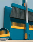 Kitchen & Office Folding Broom Dustpan Set – Dual-Use Household Cleaning Tools for Dry & Wet Messes | Non-Stick Design.