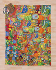 Luxury Collage Throw Blanket for Sofa – Cozy and Stylish Decor Blanket.