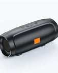 Portable Bluetooth Speaker with Dual Stereo, FM Radio, TF/USB Playback, and Subwoofer Sound.
