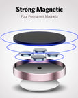 Magnetic Phone Holder for Car Magnets Car Dashboard Phone Mount Phone Holder Car Mount for Home Wall Compatible with All Phone.