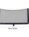 Elastic Net Cargo Mesh Organizer Vehicle Seat Back Storage for Bus, Camper, SUV, RV & Caravan