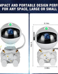 Galaxy Star Projector: Astronaut Night Light for Kids.