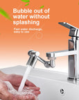 Adjustable Kitchen Sink Tap Nozzle with Multi-Flow Modes.