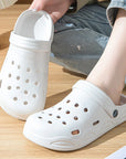 SPECIFICATIONS Brand Name: Generic Shoes Type: Bathroom Slippers, Beach Slippers, Outdoor Slippers Applicable Place: indoor & Outdoor Origin: Mainland China CN: Zhejiang Season: Summer Upper Material: EVA Fit: Fits true to size, take your normal size Insole Material: EVA Model Number: LTX539 Item Type: slippers Department Name: ADULT Outsole Material: EVA Heel Height: Low (1cm-3cm) Choice: yes