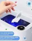 Smart Sensor Trash Bin 18L - Automatic, Rechargeable Wastebasket.