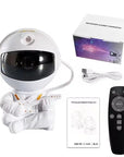 Galaxy Star Projector: Astronaut Night Light for Kids.